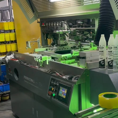 fully automatic bottle screen printing machines