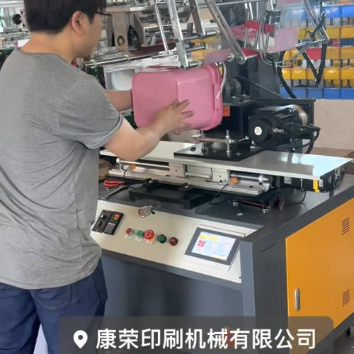 Two flower pot heat transfer machines have been debugged and are ready for shipment1